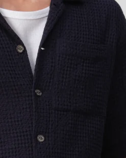 J.C. RAGS Duncan Waffle Casual Overhemd