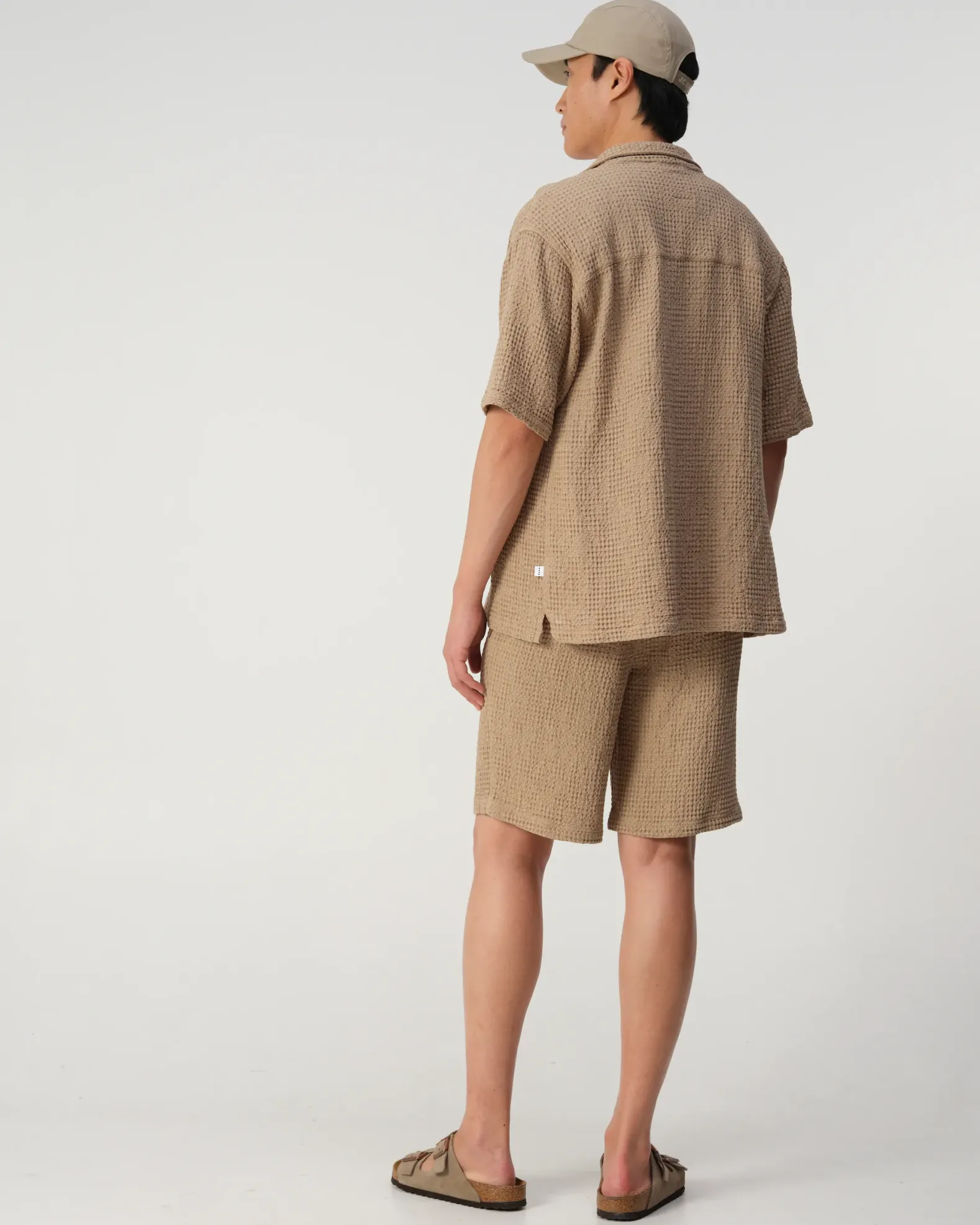 J.C. RAGS Duncan Waffle Casual Overhemd