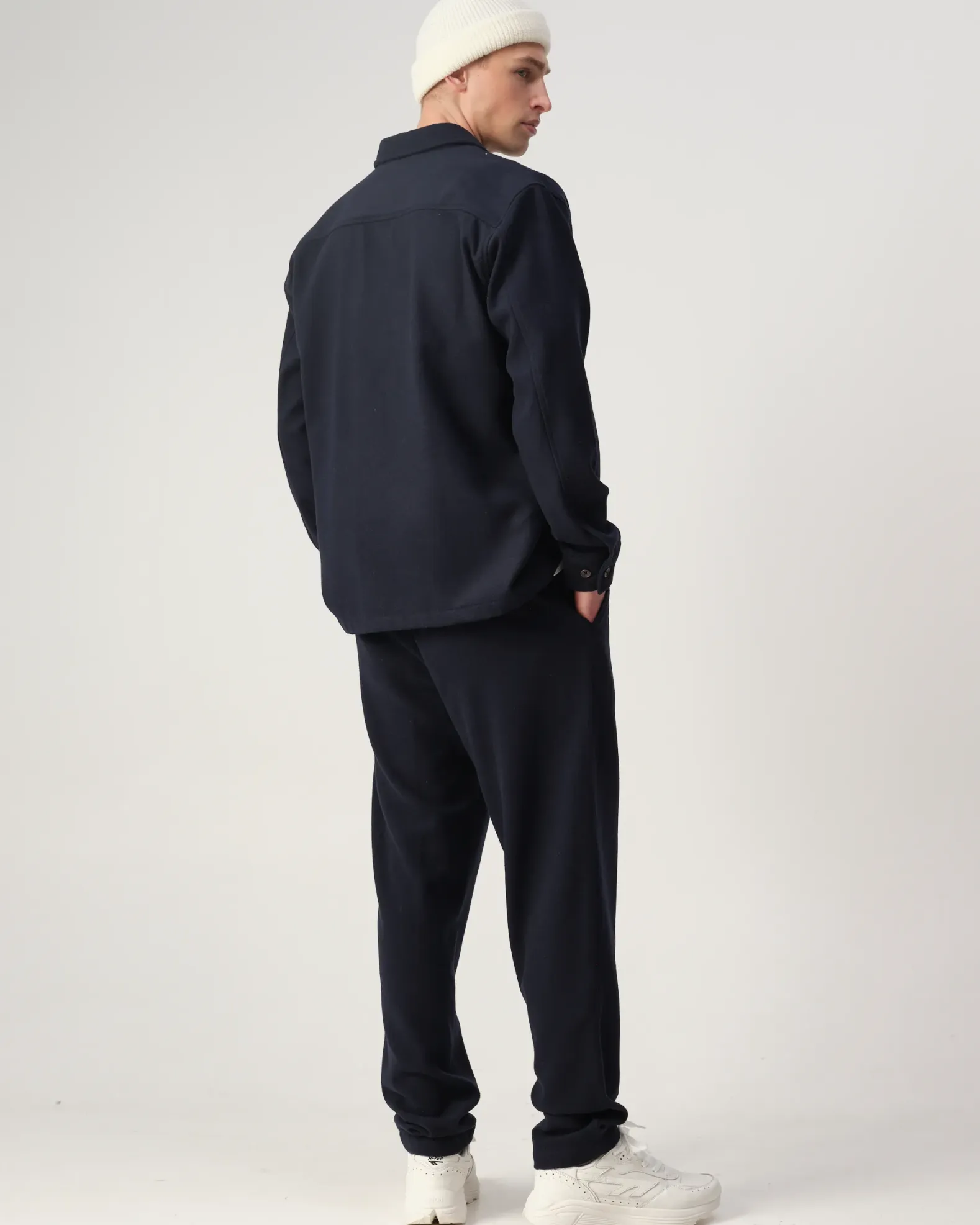 J.C. RAGS Overshirt Ace Wool