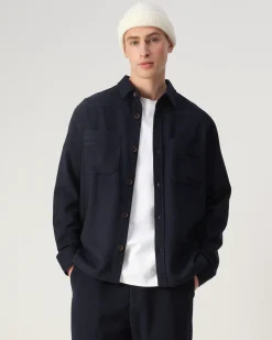 J.C. RAGS Overshirt Ace Wool