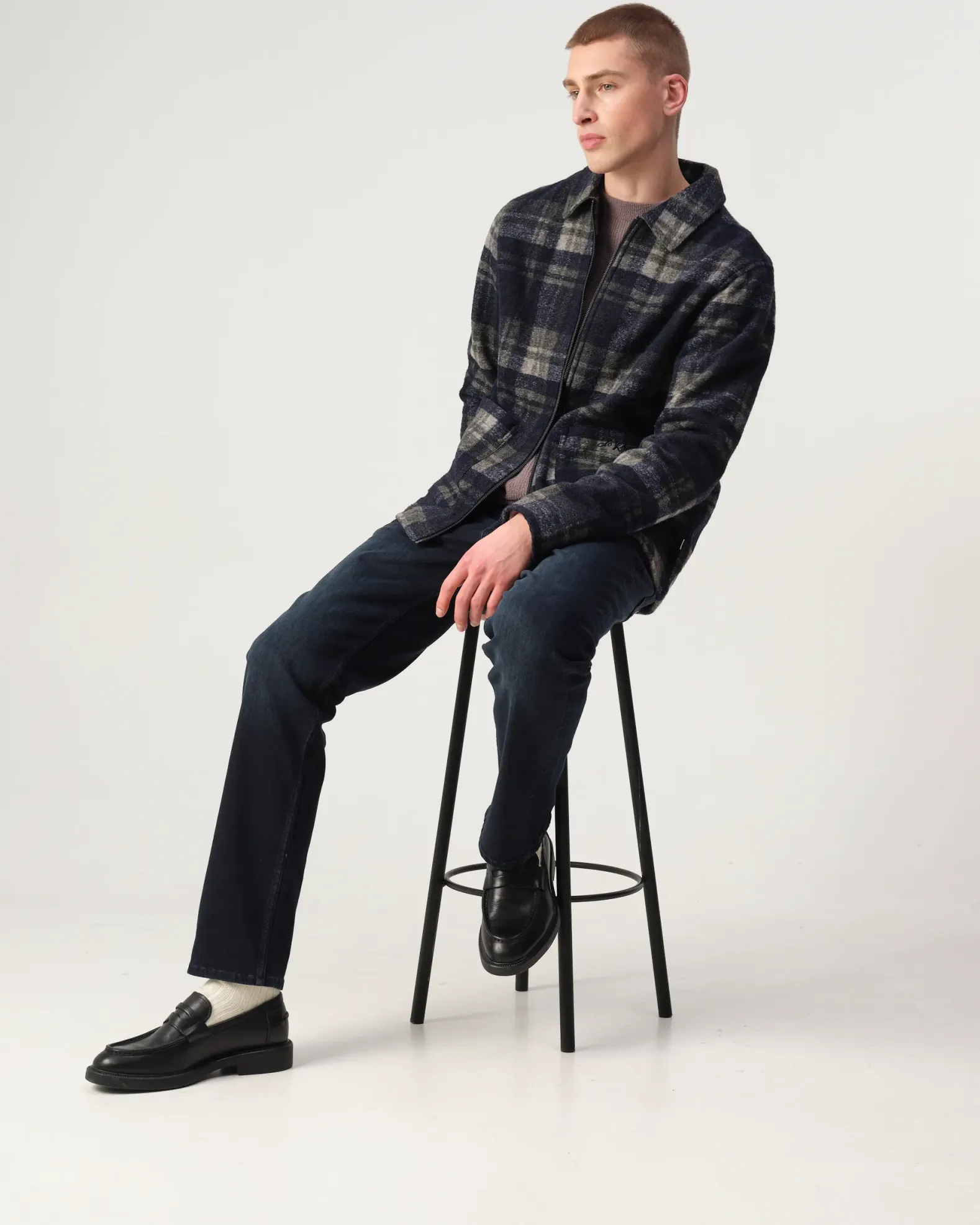 J.C. RAGS Overshirt Benji Check