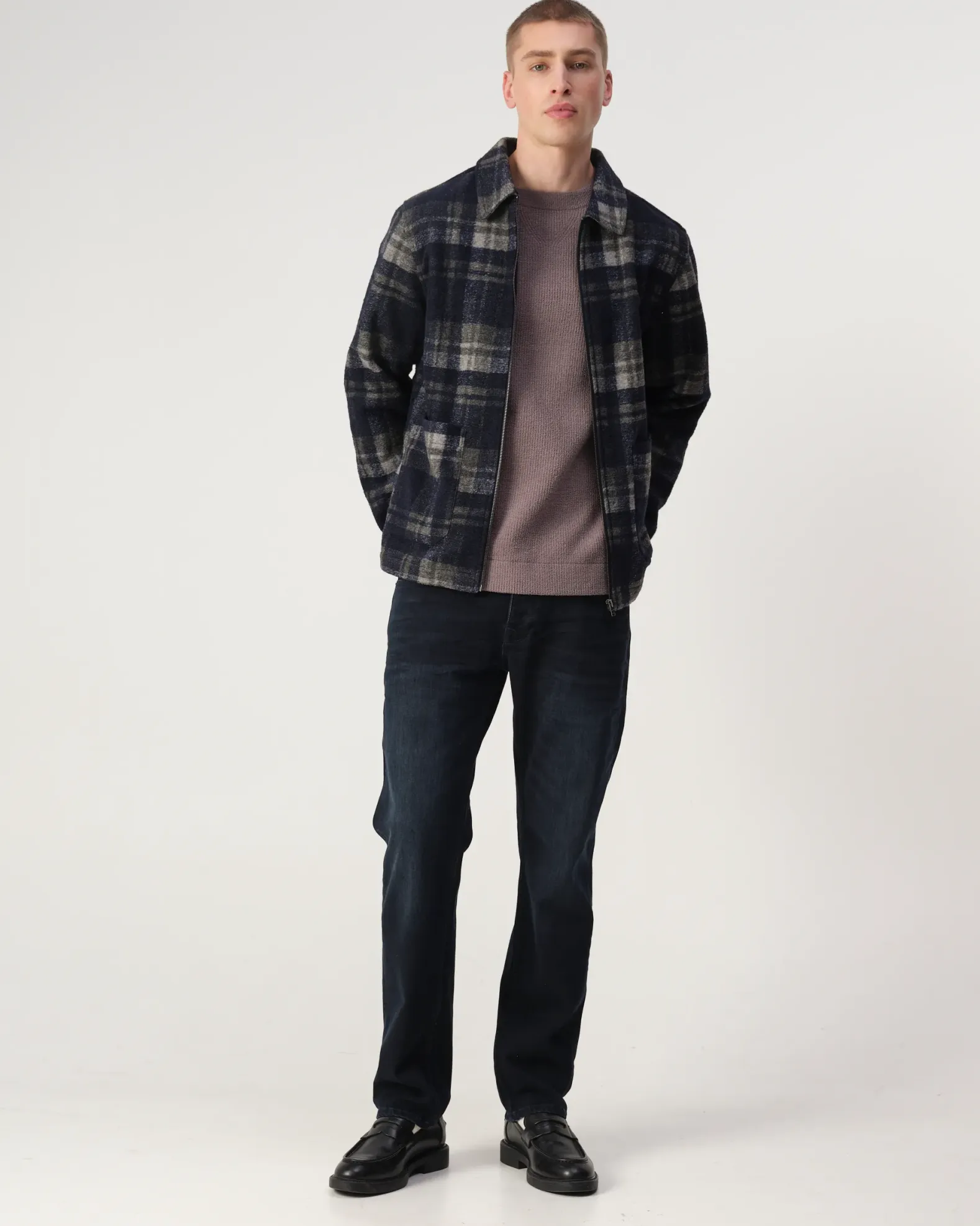 J.C. RAGS Overshirt Benji Check