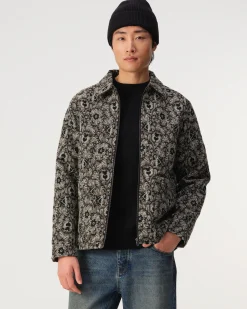 J.C. RAGS Overshirt Benji Jacquard