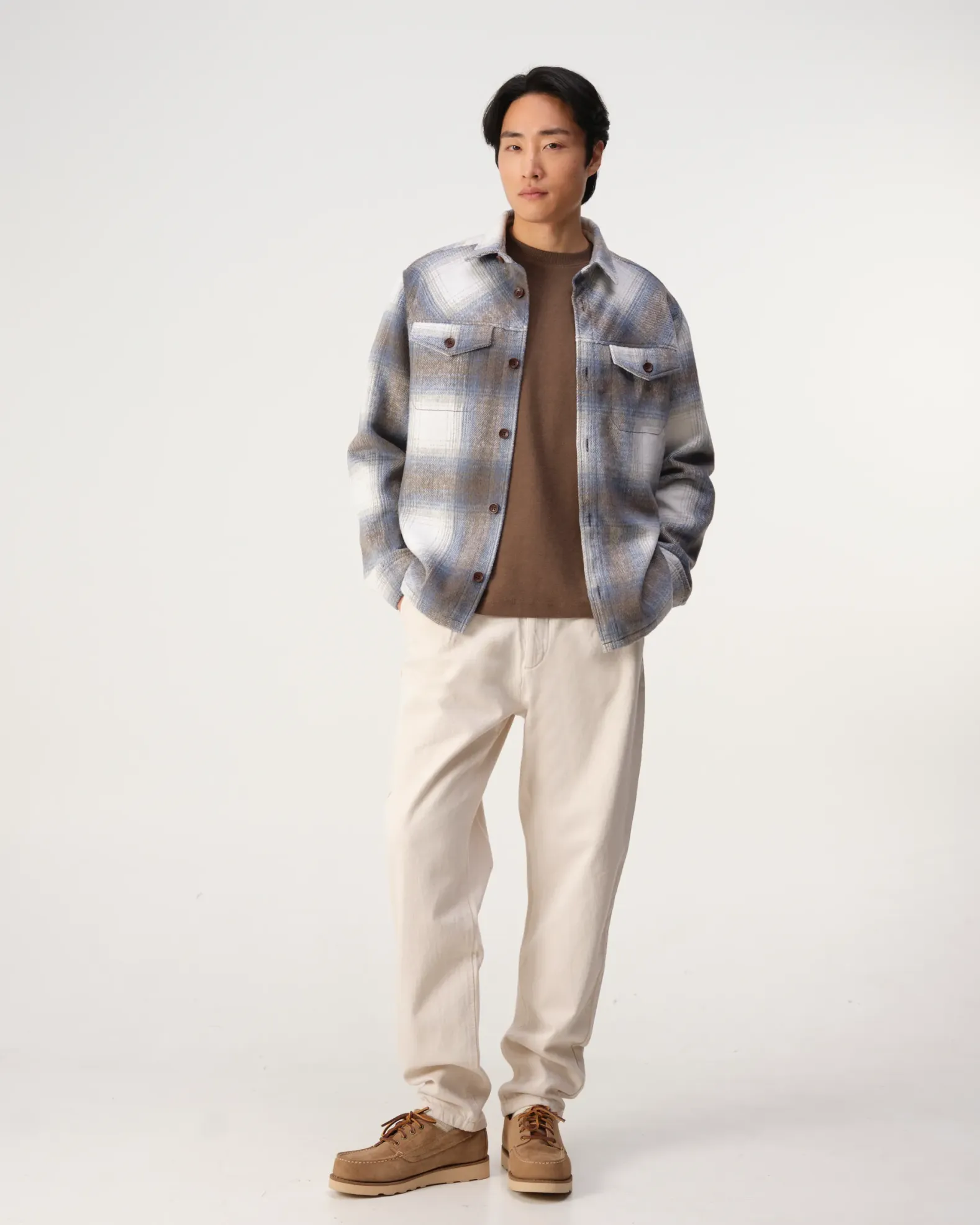 J.C. RAGS Overshirt Rylee Check