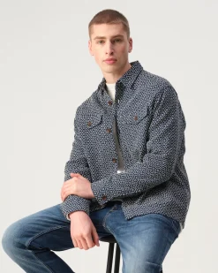 J.C. RAGS Overshirt Rylee Jacquard