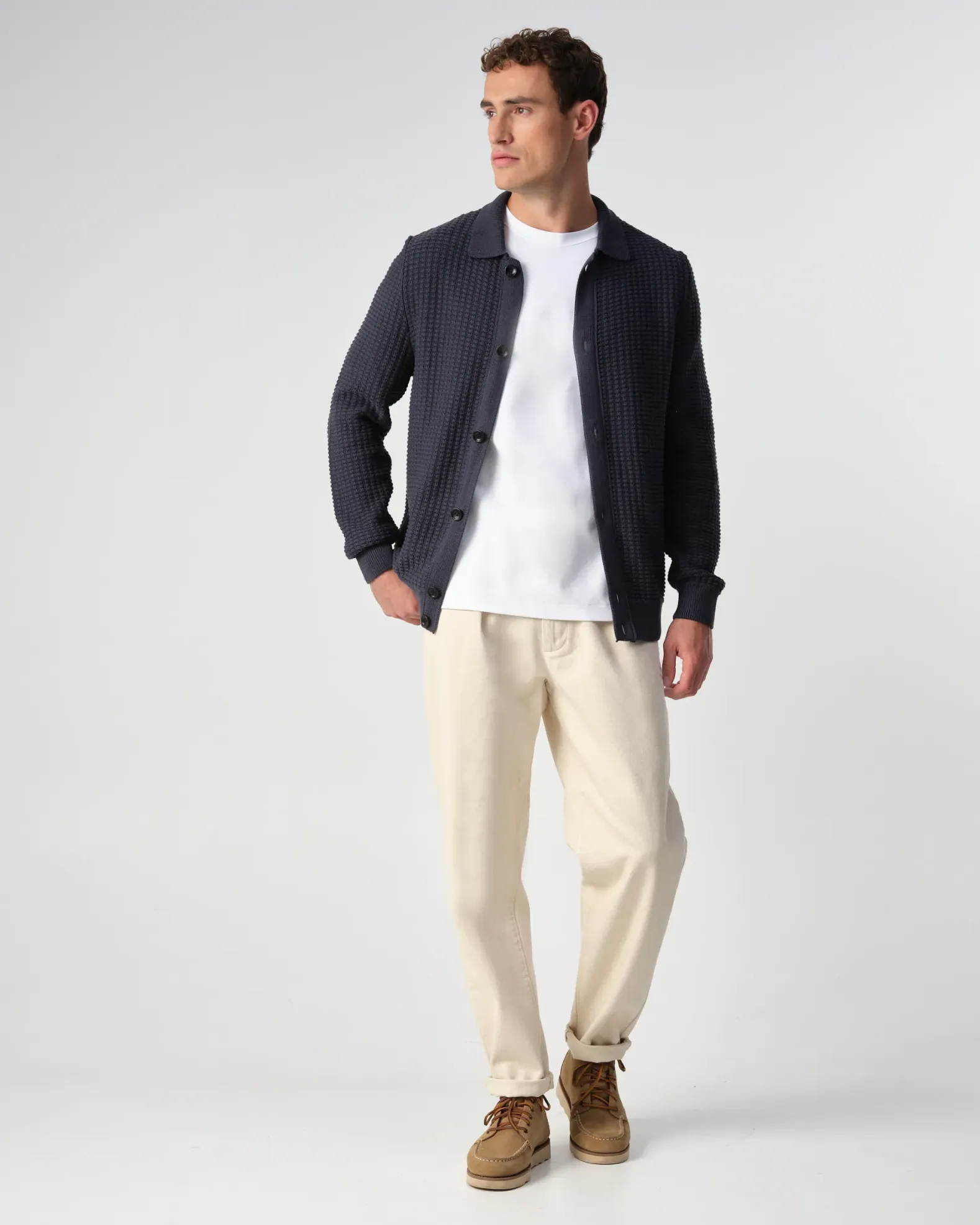 J.C. RAGS Polo Lange mouw