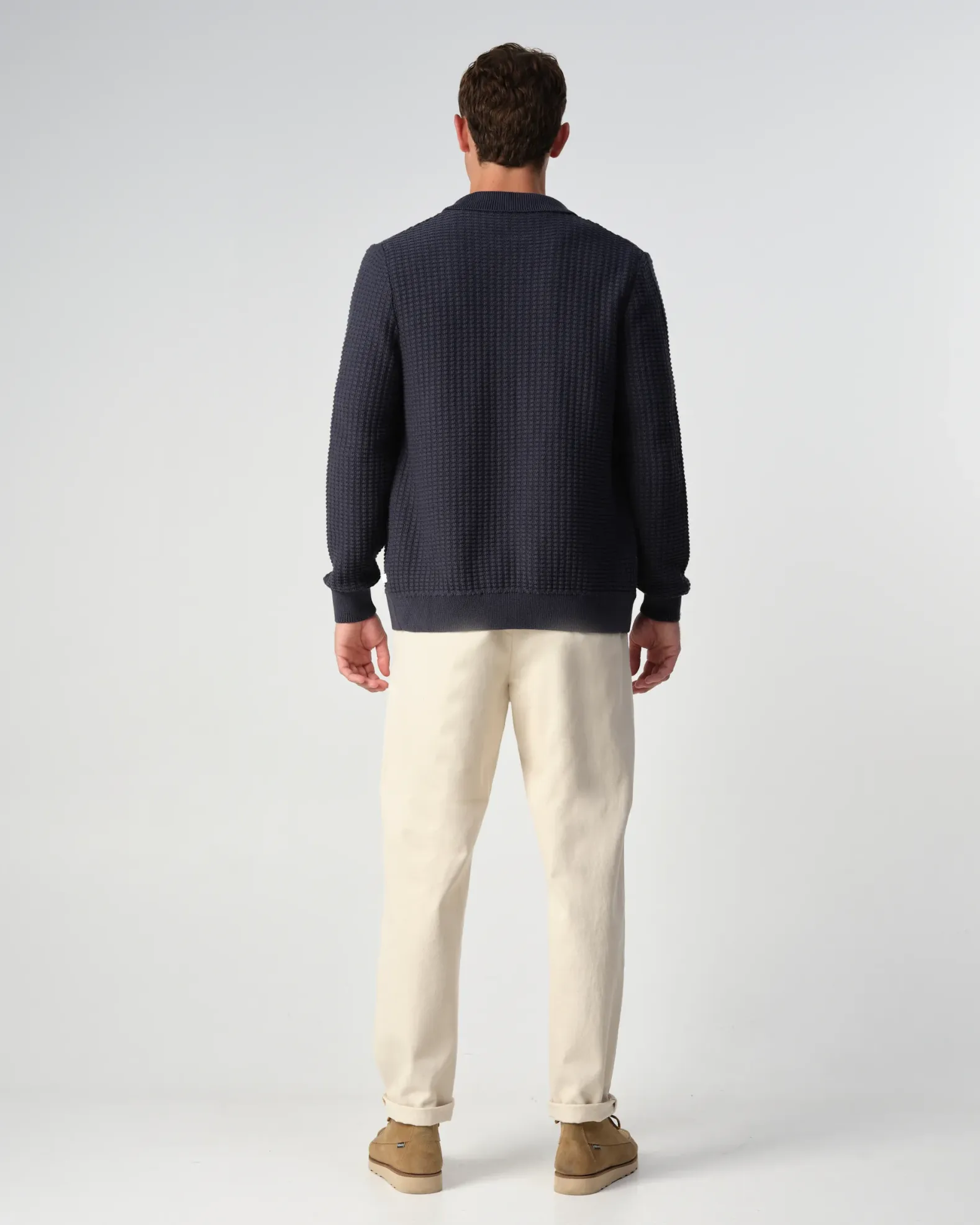 J.C. RAGS Polo Lange mouw