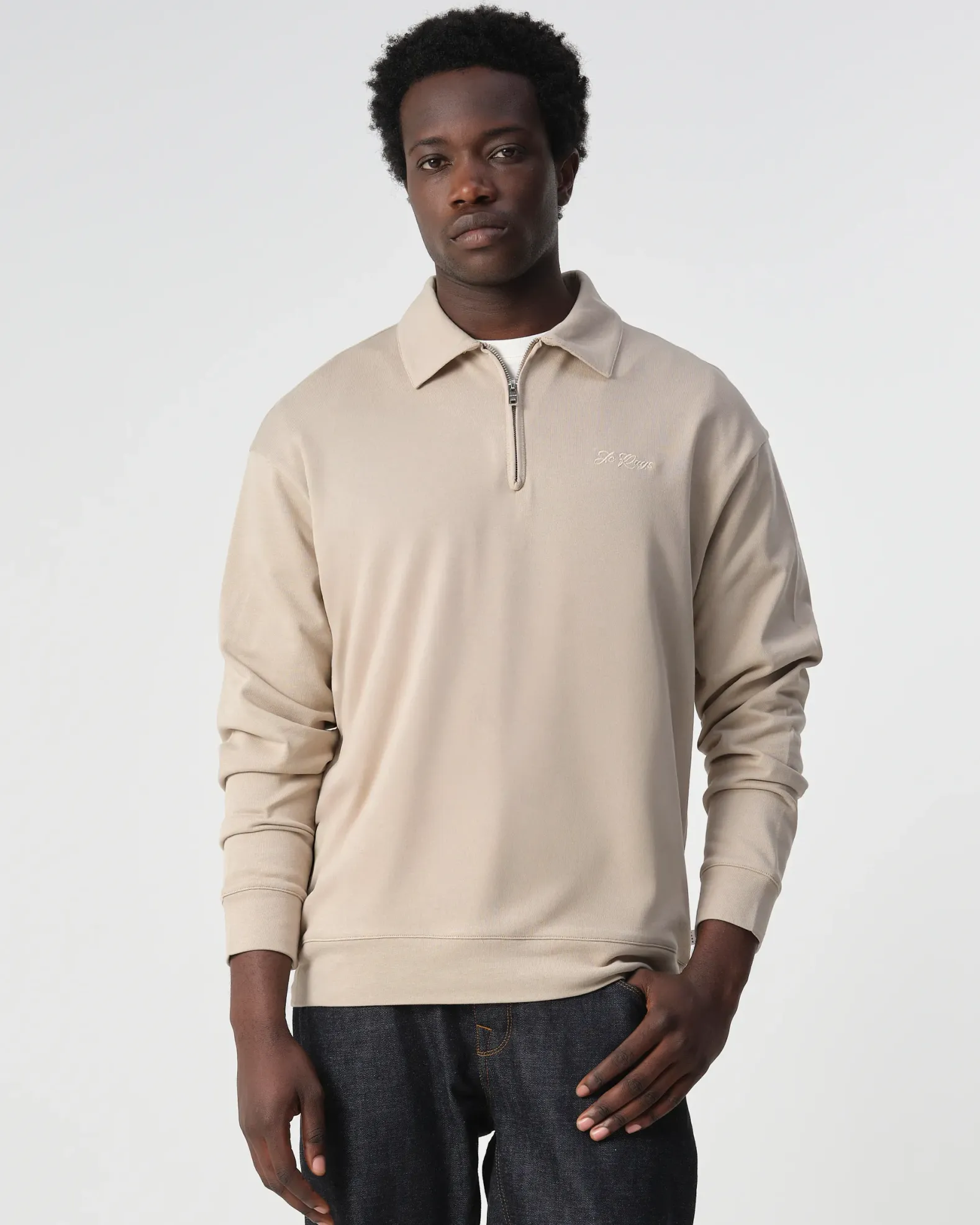 J.C. RAGS Polo Lange mouw