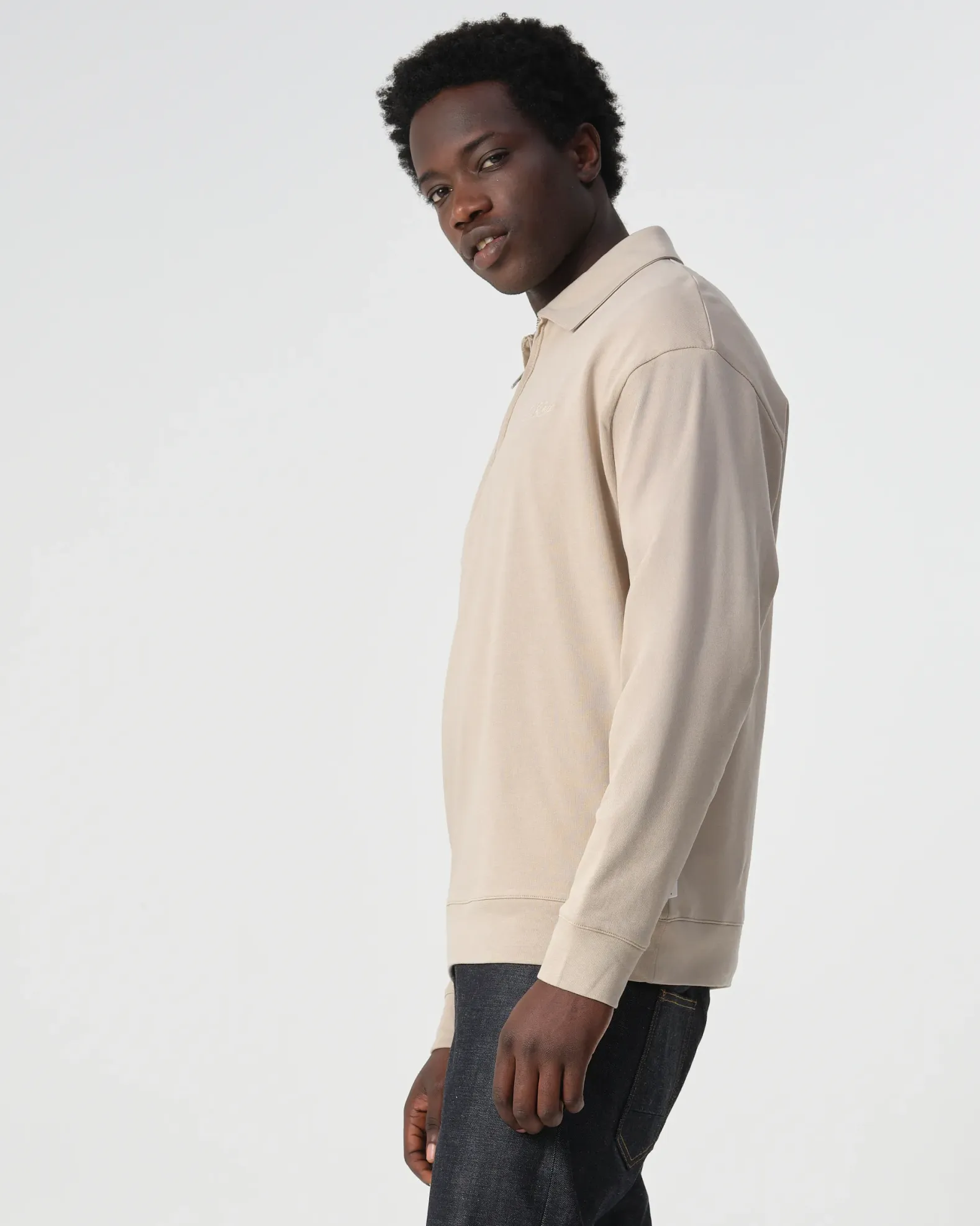 J.C. RAGS Polo Lange mouw