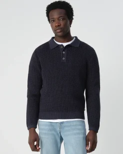 J.C. RAGS Polo Lange mouw