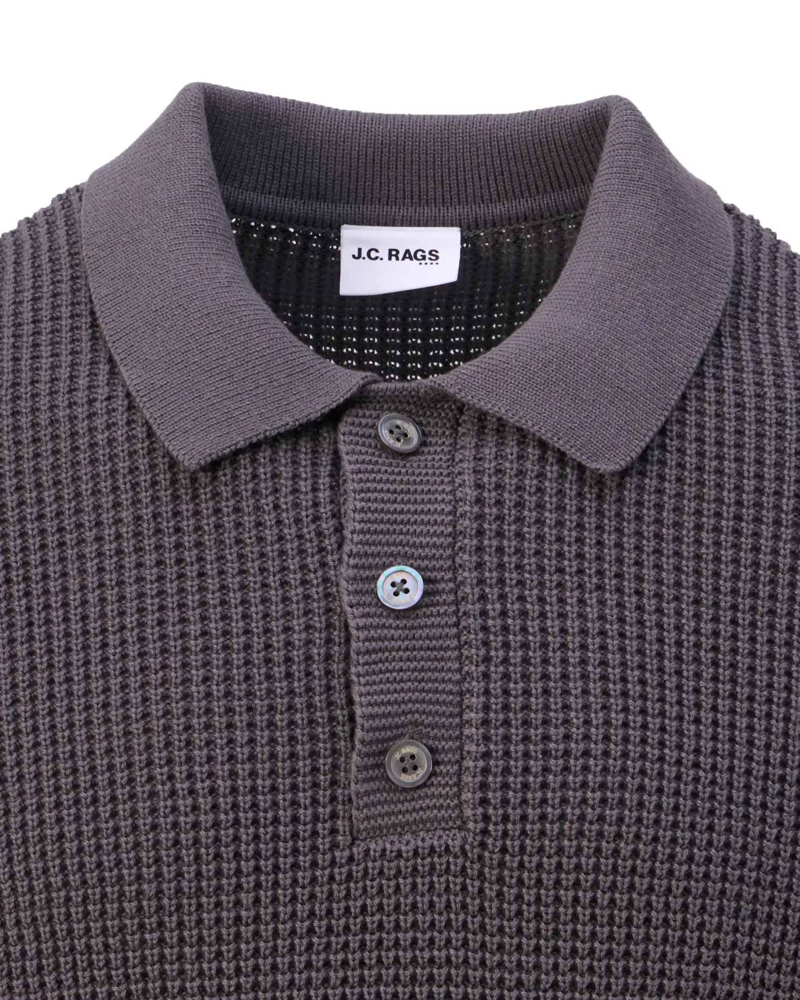 J.C. RAGS Polo lange Mouw Efe