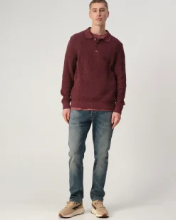 J.C. RAGS Polo lange Mouw Efe