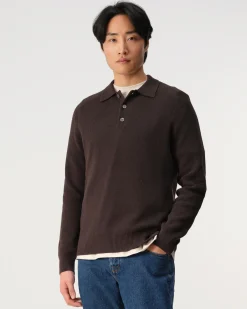J.C. RAGS Polo lange mouw Ewald