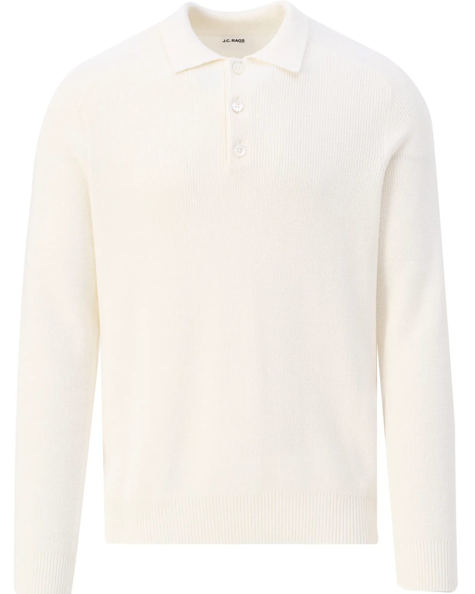 J.C. RAGS Polo lange mouw Ewald