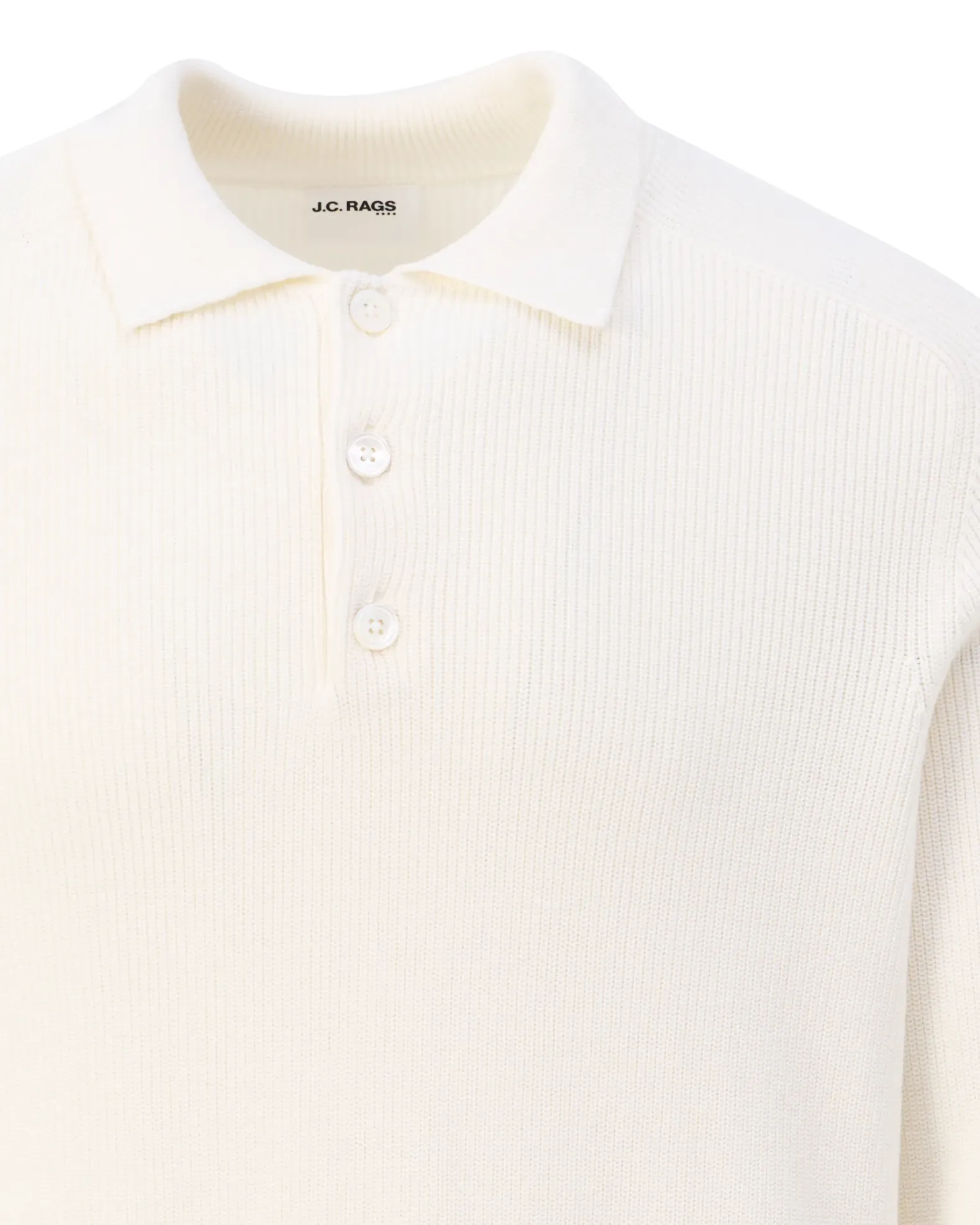 J.C. RAGS Polo lange mouw Ewald