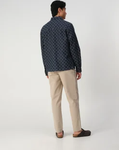 J.C. RAGS Roux Diamond Overshirt