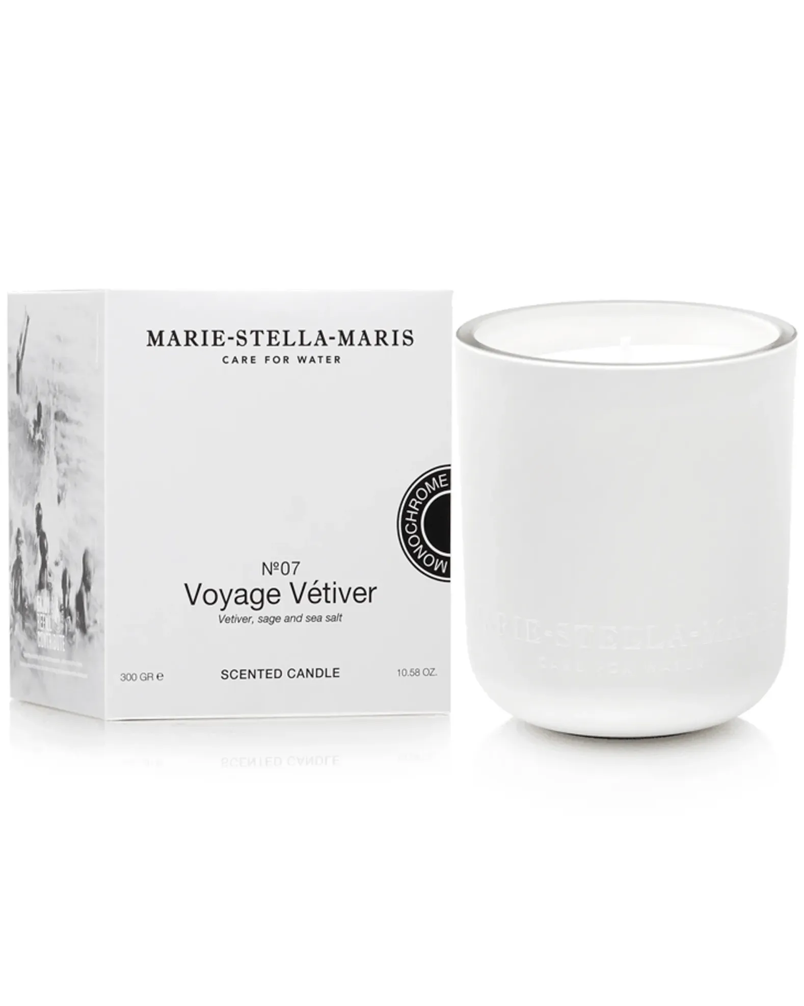 Marie-Stella-Maris Kaars Voyage Vetiver 300gr