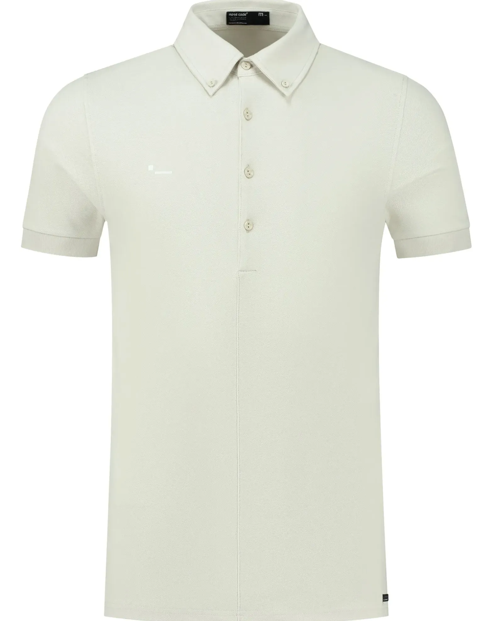 Morse Code Alpha 1 Pique Polo