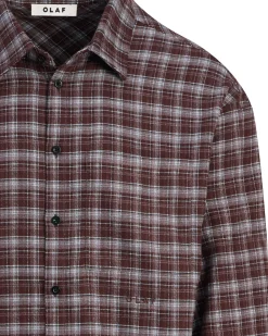 OLAF Flannel Boxy Overhemd