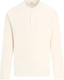 OLAF Waffle Henley T-shirt