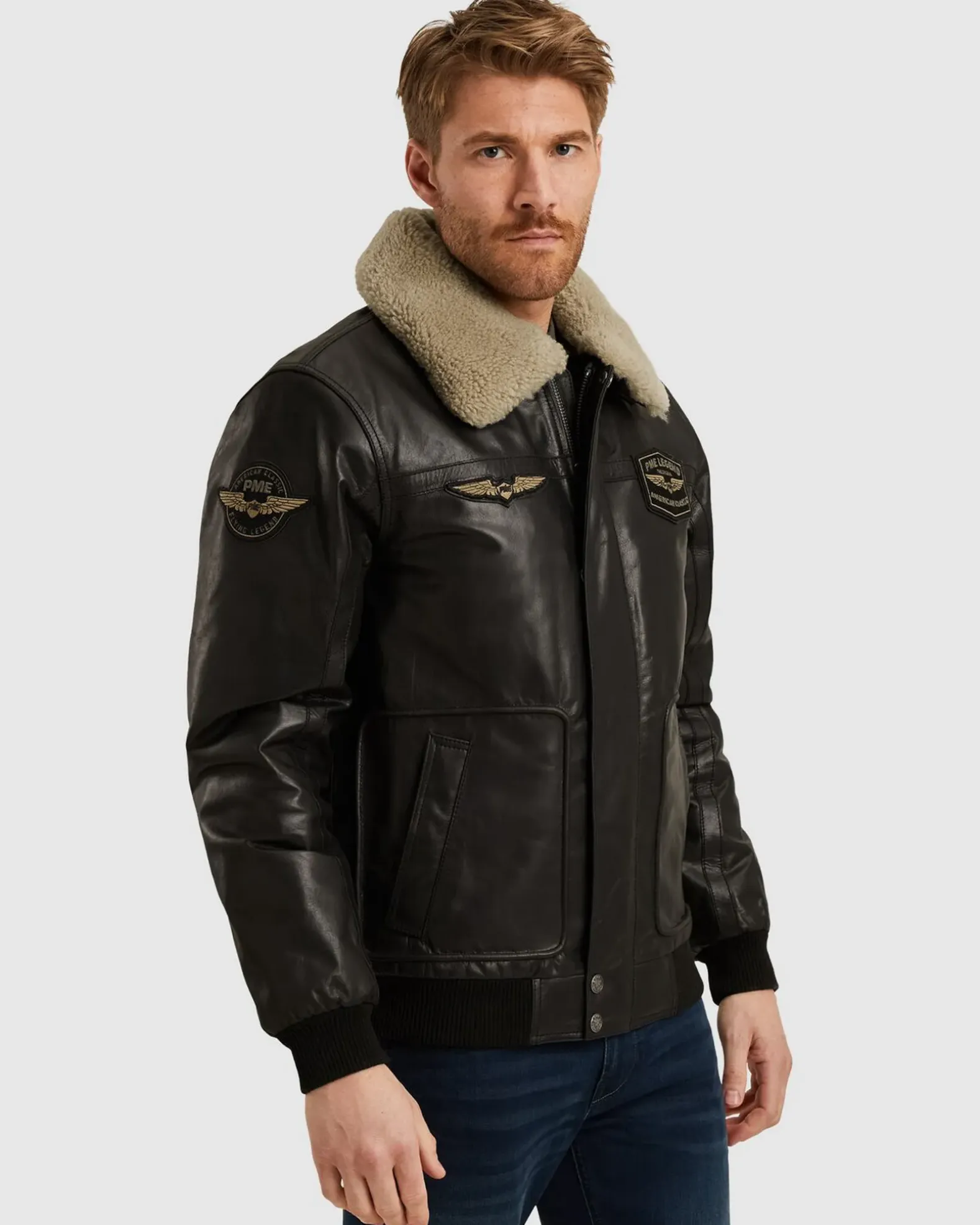PME Legend Hudson Leren jas