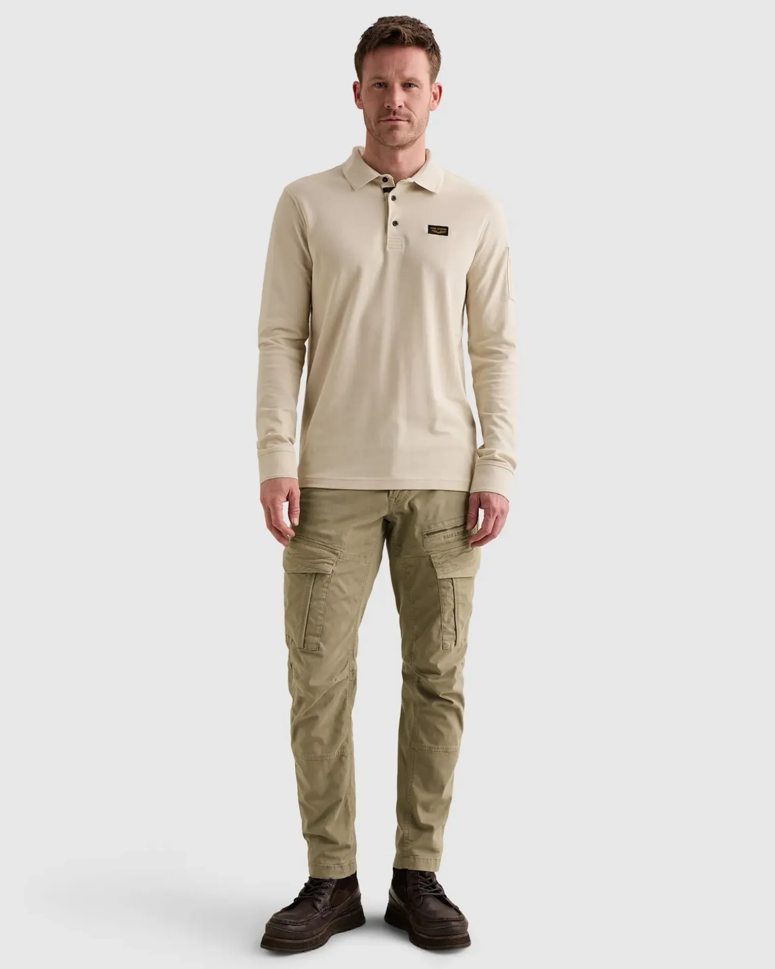 PME Legend Polo lange mouw