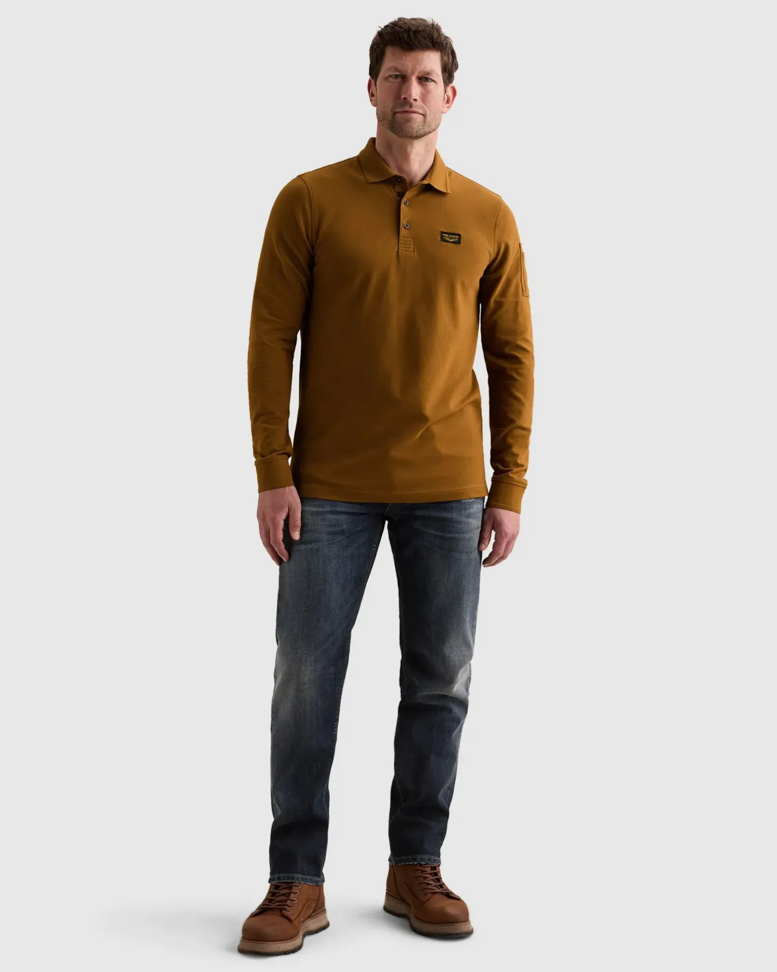 PME Legend Polo lange mouw