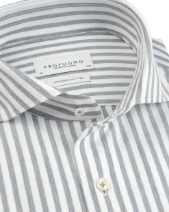 Profuomo Japanese knitted Casual overhemd