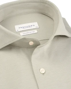 Profuomo Japanese knitted Casual overhemd