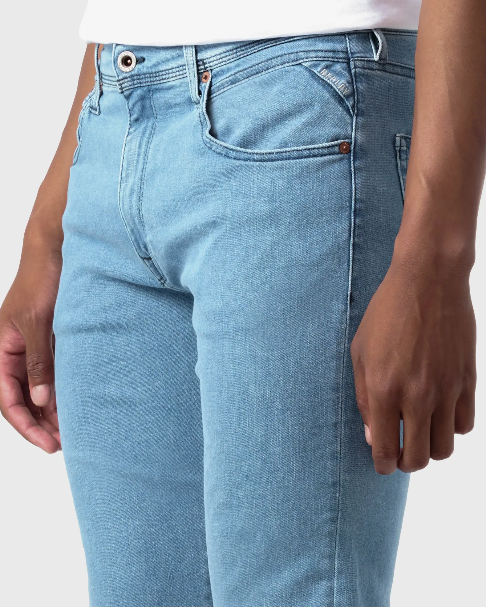 Replay X OFM. Ariick Hyperflex Jeans