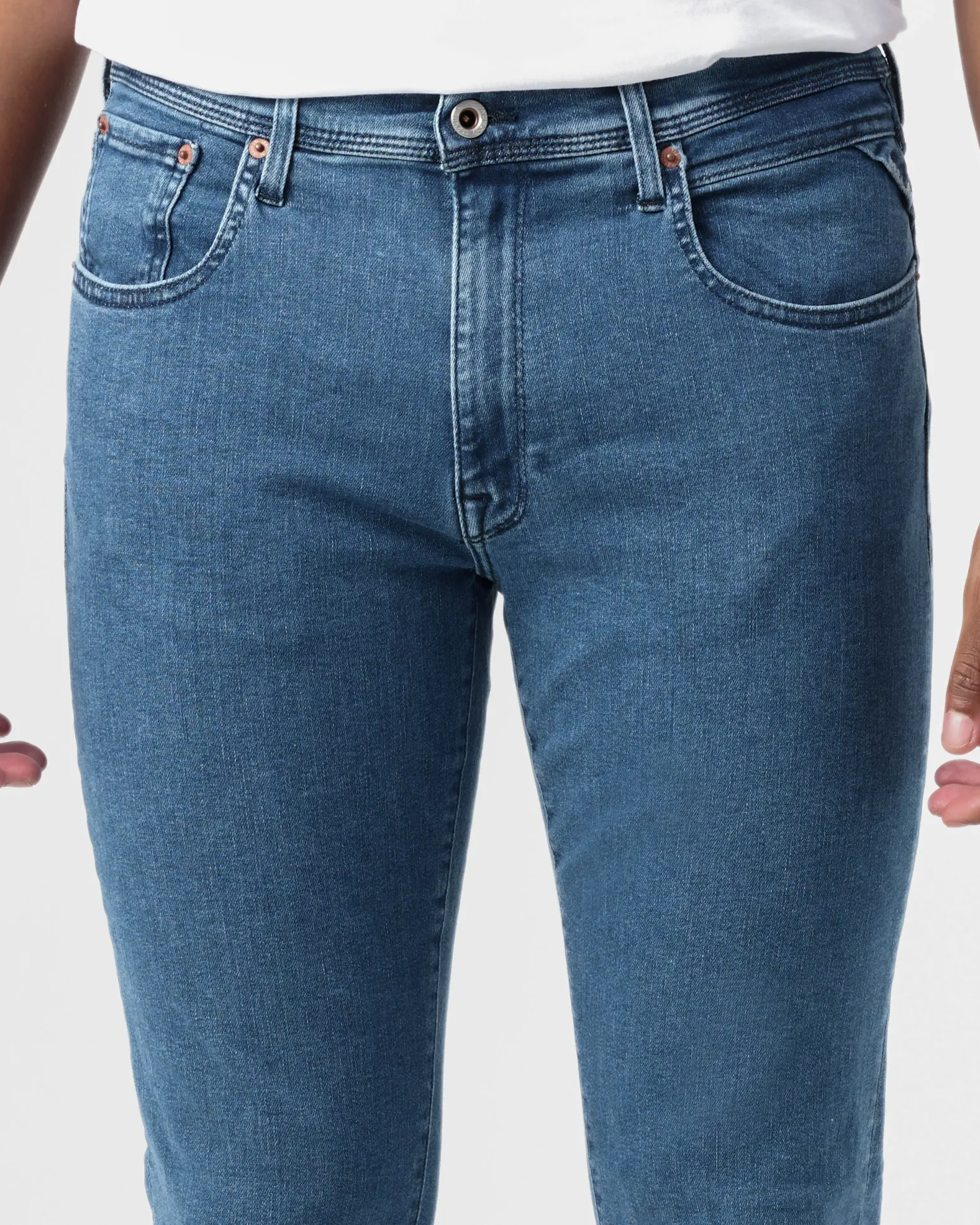 Replay X OFM. Ariick Hyperflex Jeans