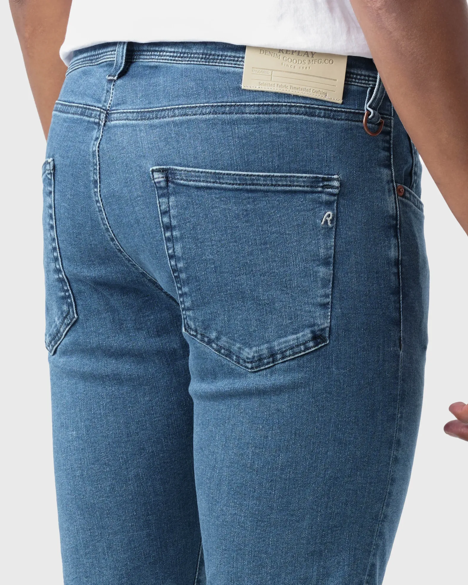 Replay X OFM. Ariick Hyperflex Jeans