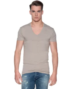 Slater ondershirts diepe V-hals Invisble 2-pack