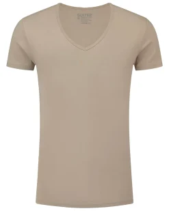 Slater ondershirts diepe V-hals Invisble 2-pack