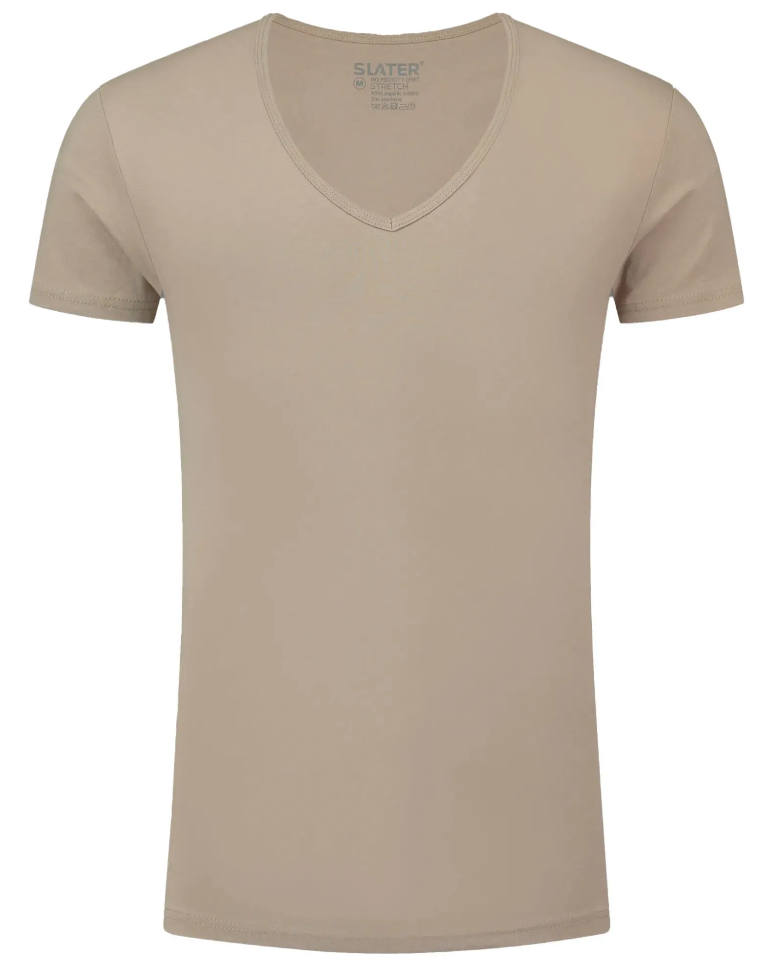 Slater ondershirts diepe V-hals Invisble 2-pack