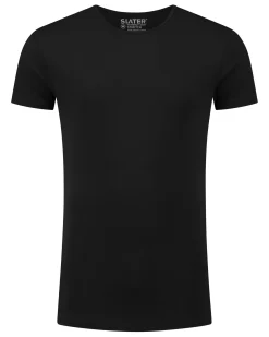 Slater ondershirts strecht O-hals 2-pack