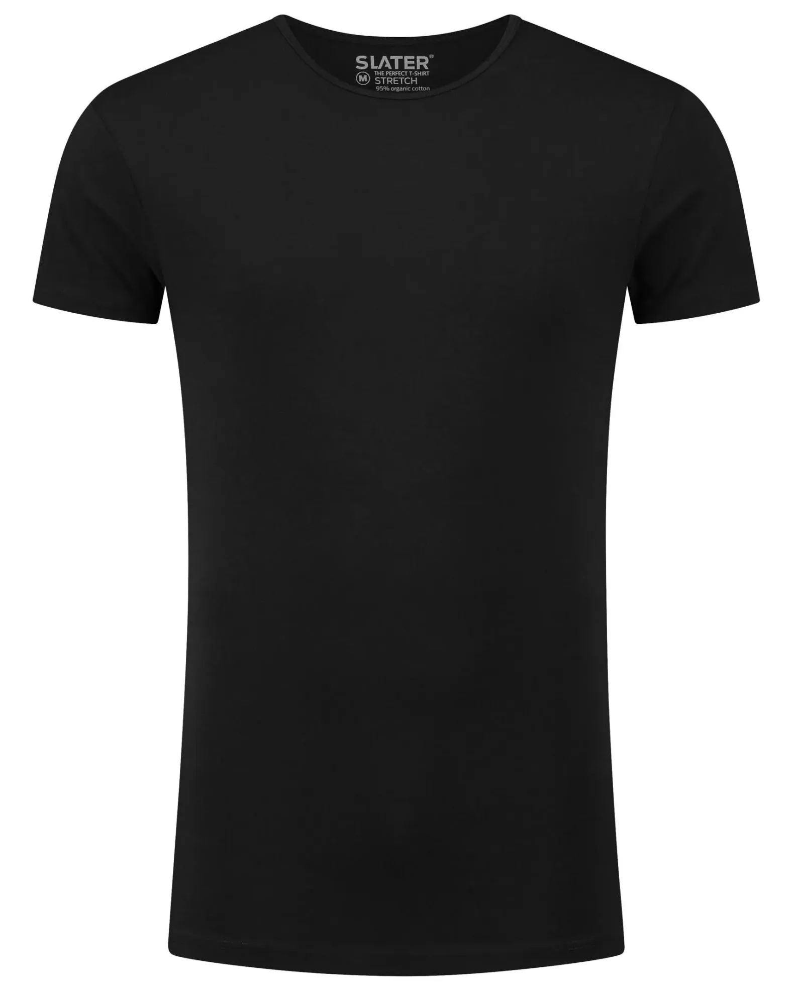 Slater ondershirts strecht O-hals 2-pack