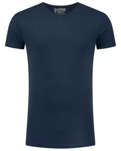 Slater ondershirts stretch O-hals 2-pack