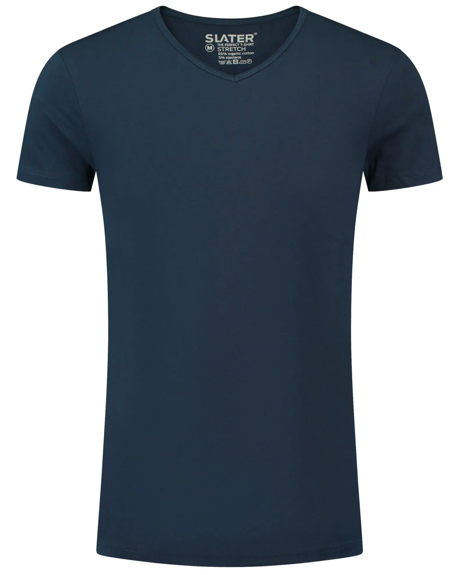 Slater ondershirts stretch V-hals 2-pack