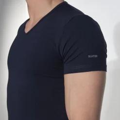 Slater ondershirts stretch V-hals 2-pack