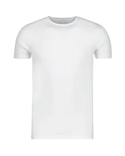 Slater ondershirts tencel stretch O-hals 2-pack