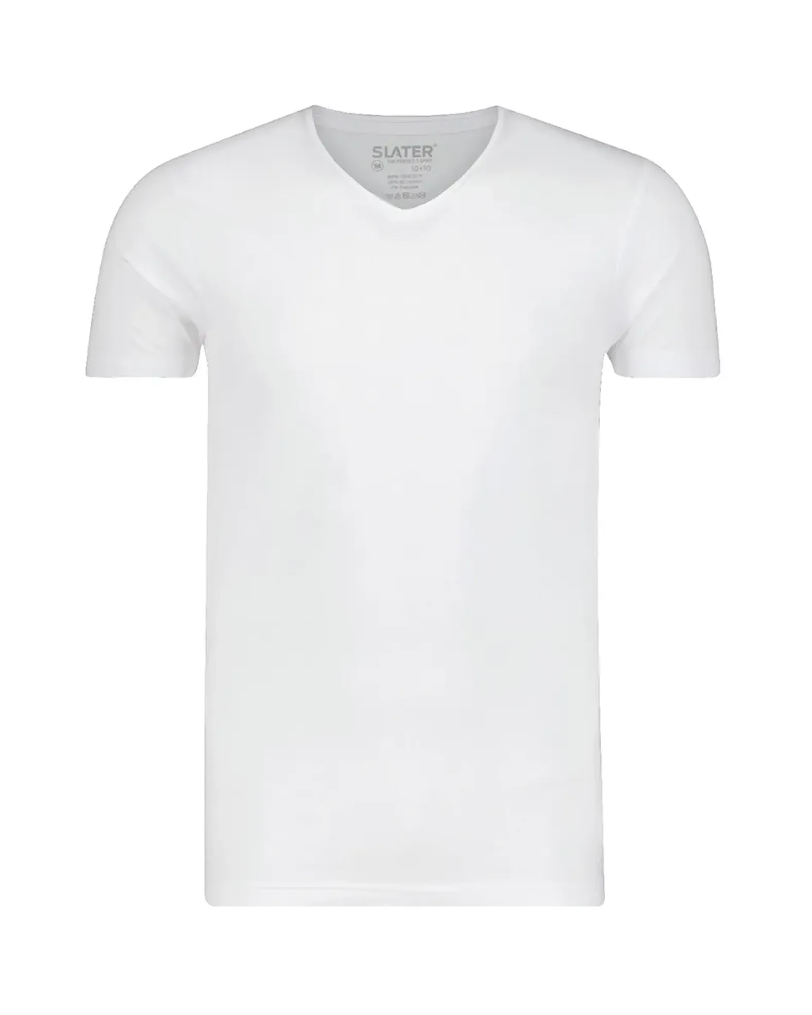 Slater ondershirts tencel stretch V-hals 2-pack