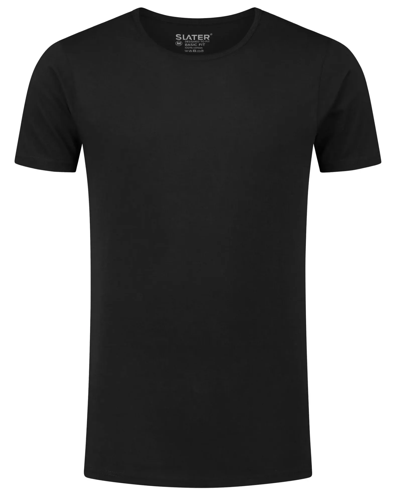 Slater T-shirts regular fit O-hals 2-pack