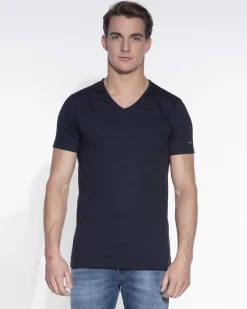 Slater T-shirts regular fit V-hals 2-pack