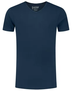 Slater T-shirts regular fit V-hals 2-pack