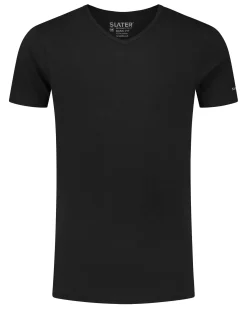 Slater T-shirts regular fit V-hals 2-pack