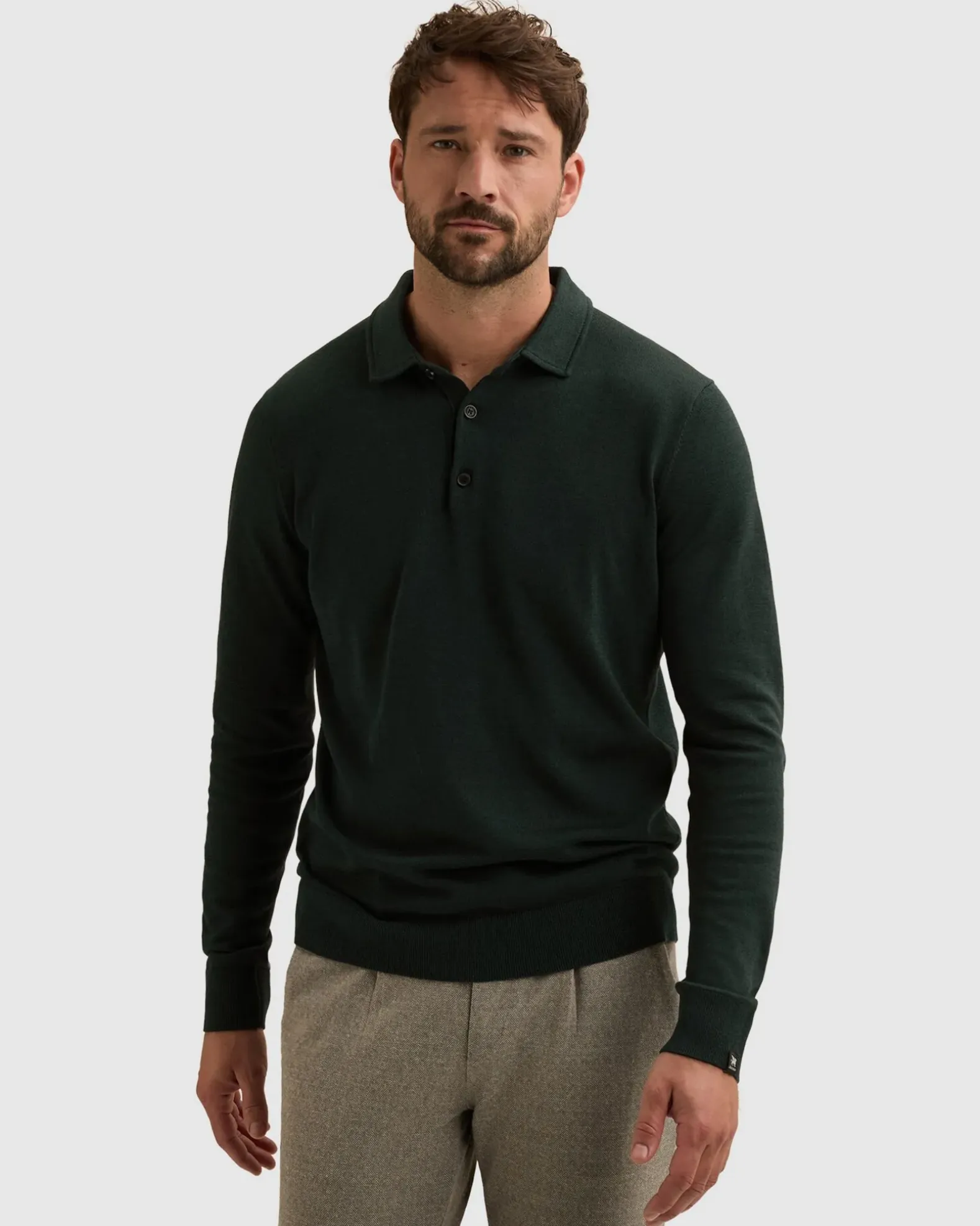 Vanguard long sleeve polo