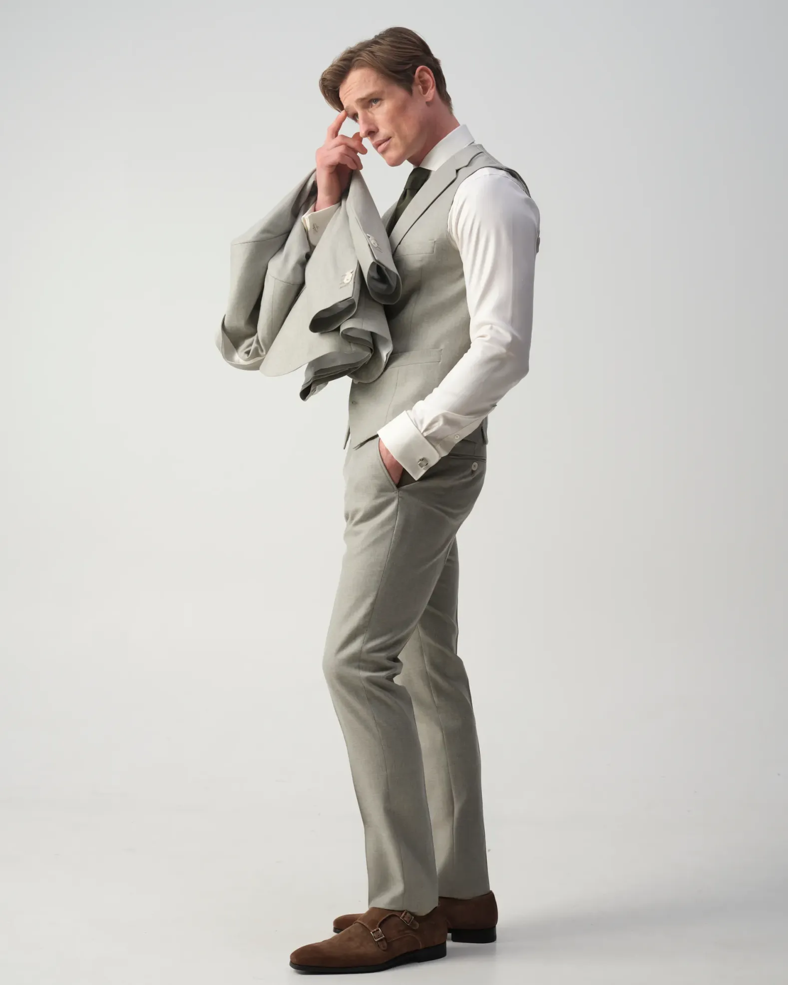 Vesper Draper 2-delig Trouwpak